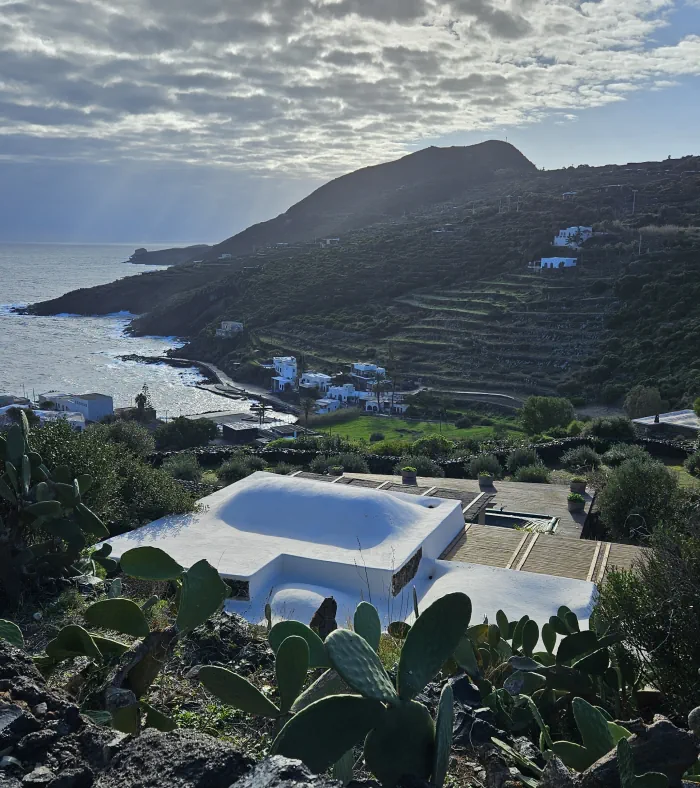 Vue panoramique de Gadir sur l'île de Pantelleria