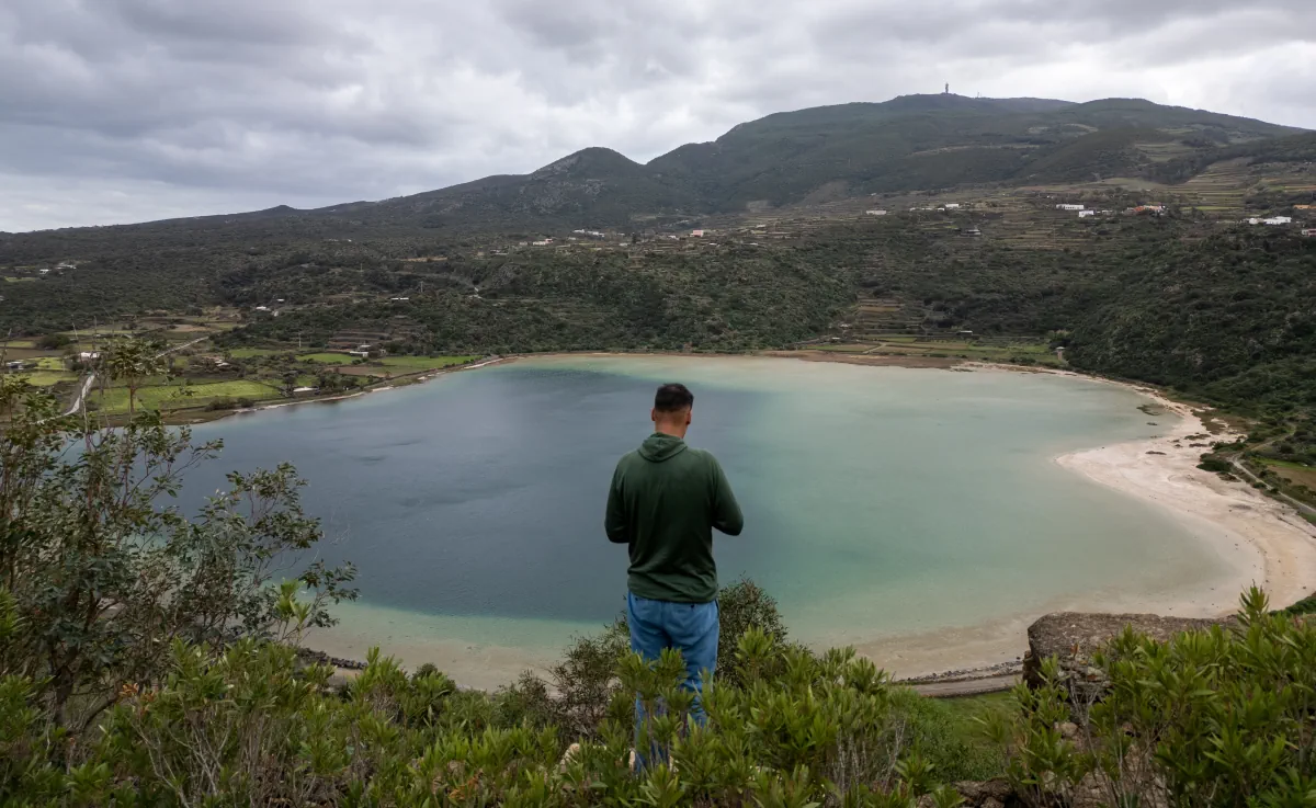 Lago di venere à Pantelleria