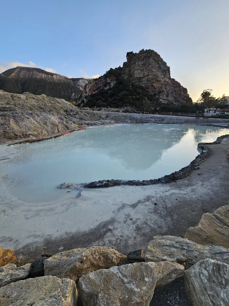 Bain de boue de Vulcano