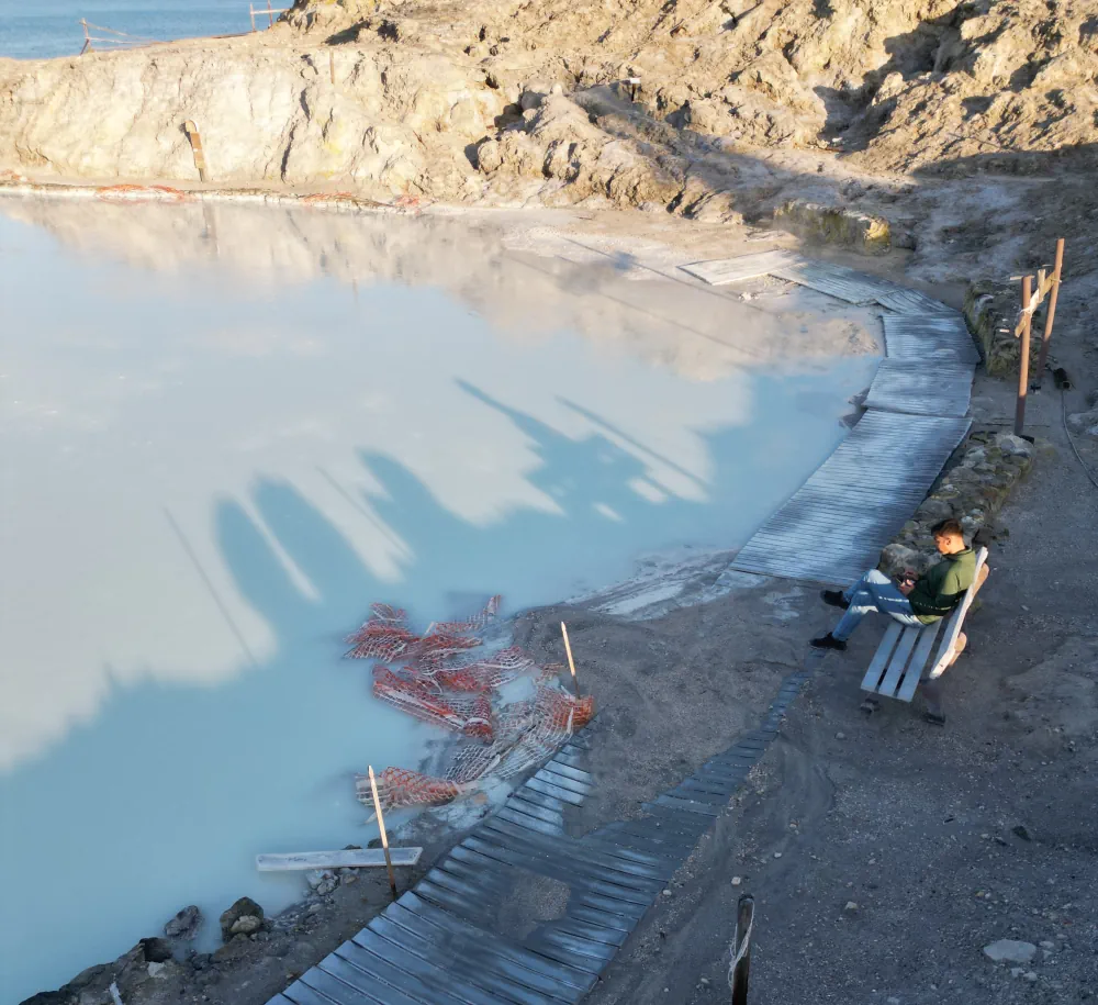 Bain de boue de Vulcano