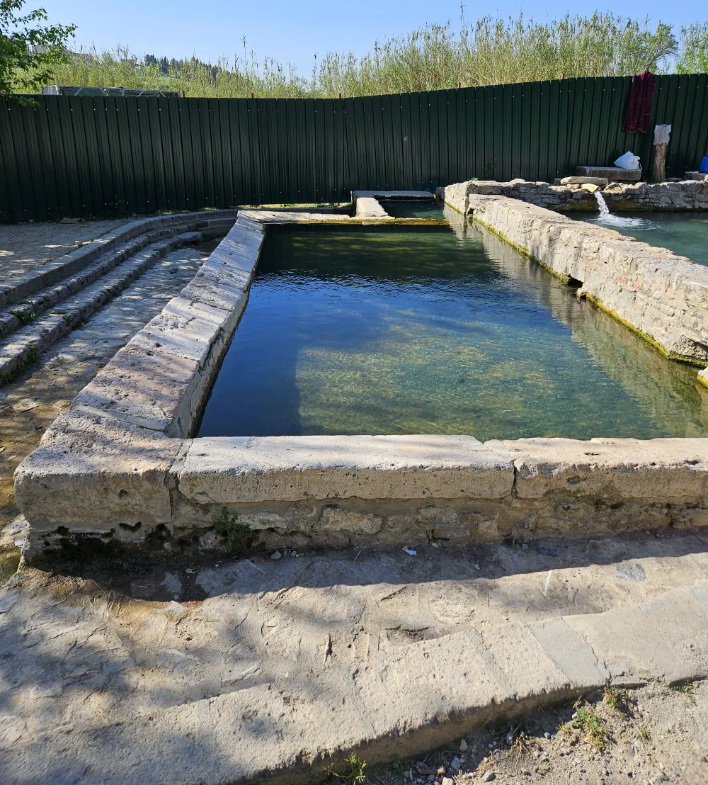 Le Bagno Grande à San Casciano dei Bagni - petit bassin