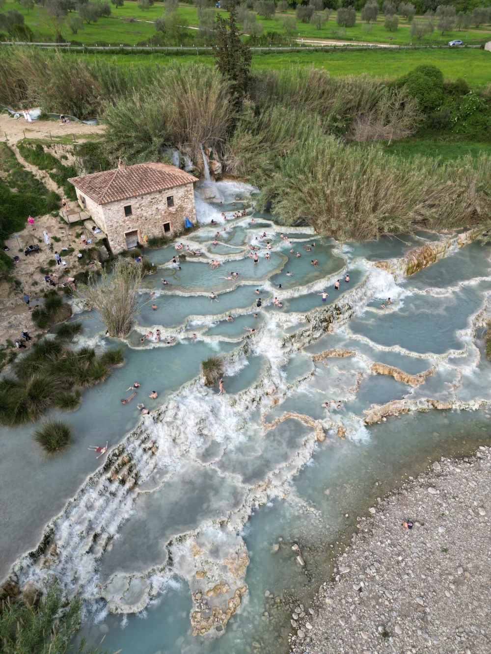 Cascate del Mulino à Saturnia