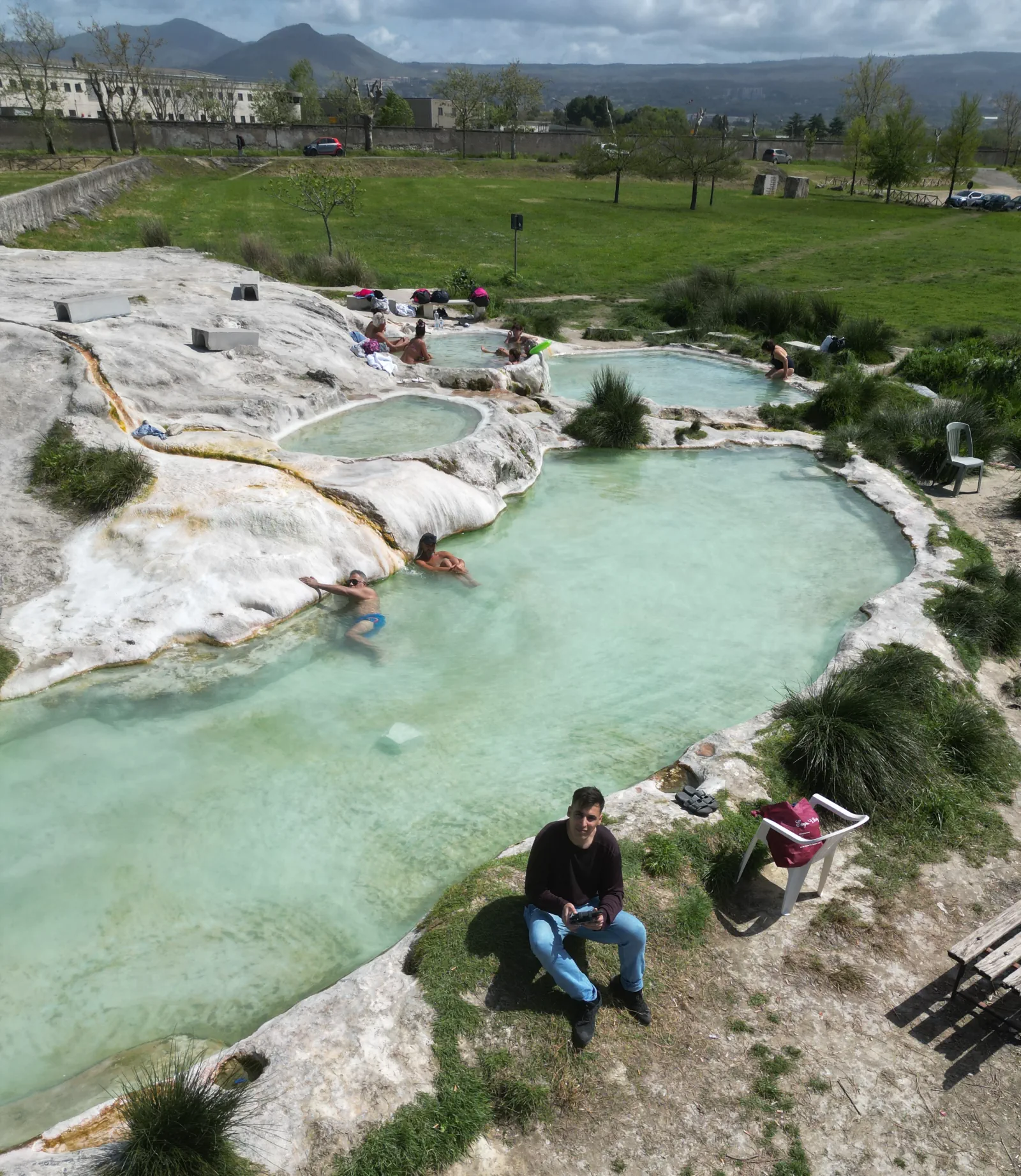 La piscine Carletti à Viterbo