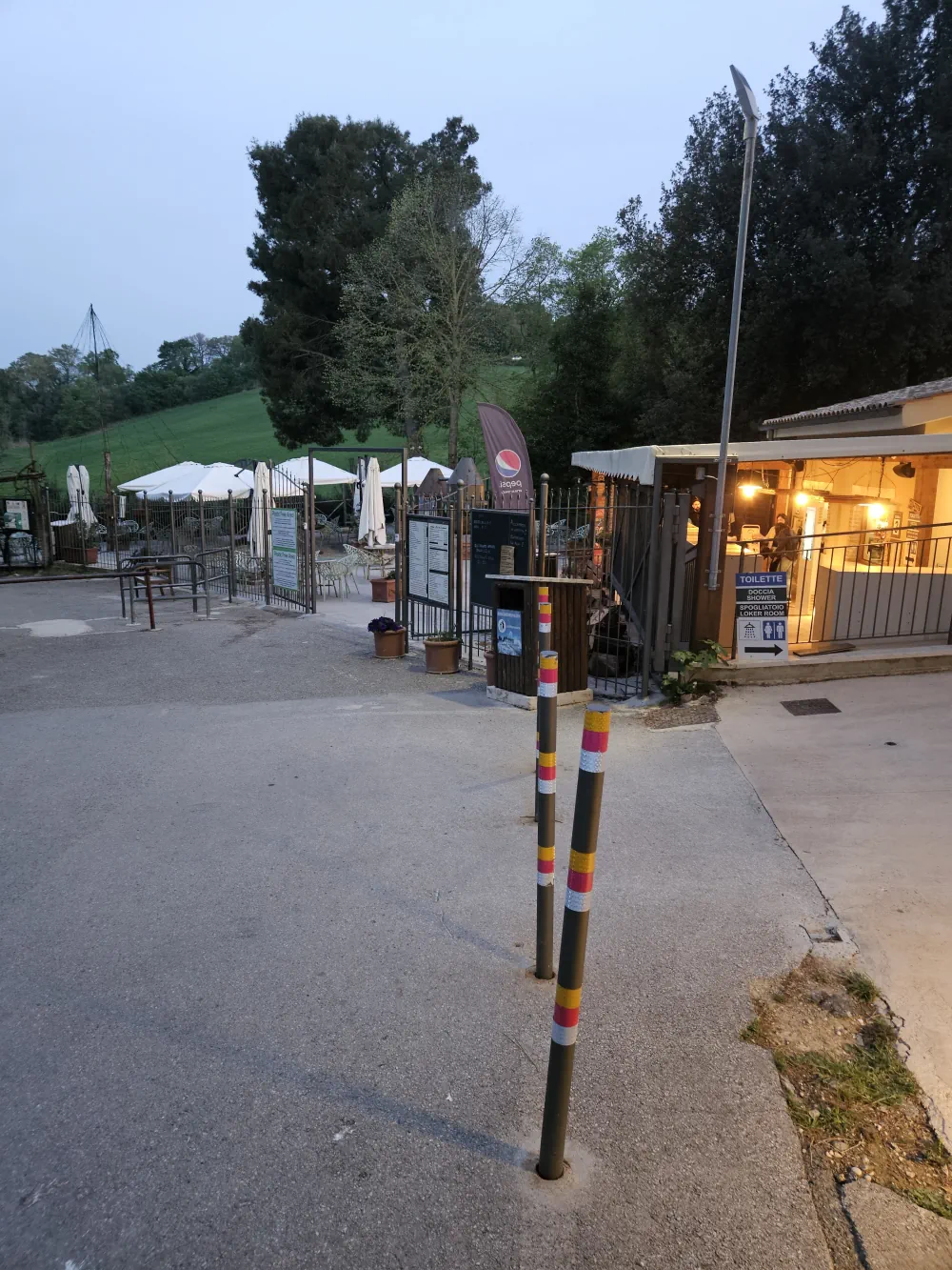 Restaurant de la Cascate del Mulino à Saturnia