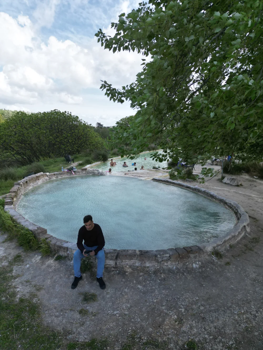 Les Thermes de Bullicame à Viterbo