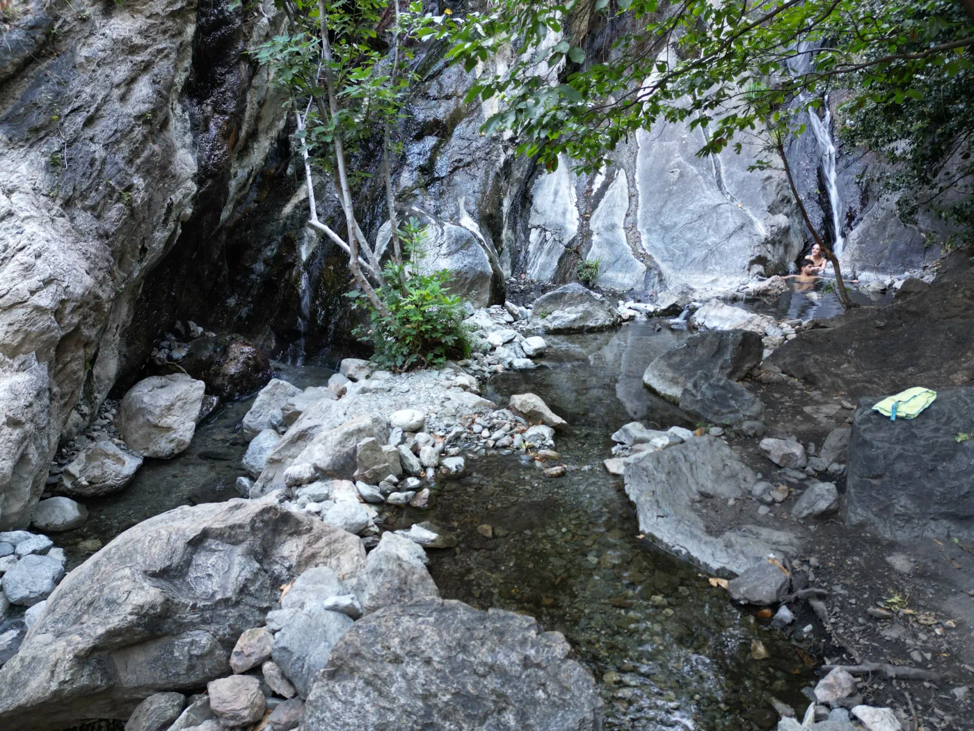 La cascade du canyon de Thuès