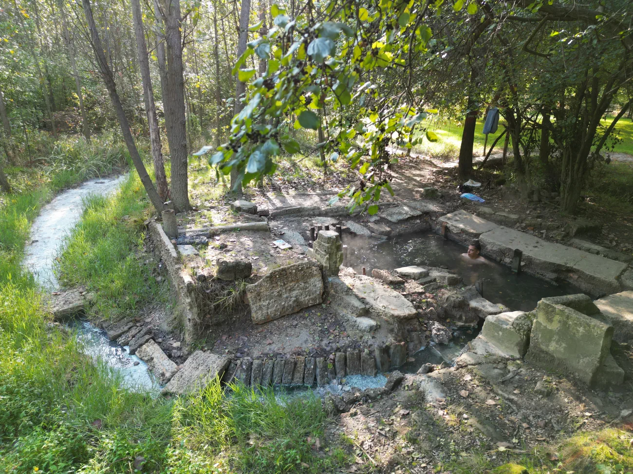 Site du Trou de Madame à Préchacq-les-Bains