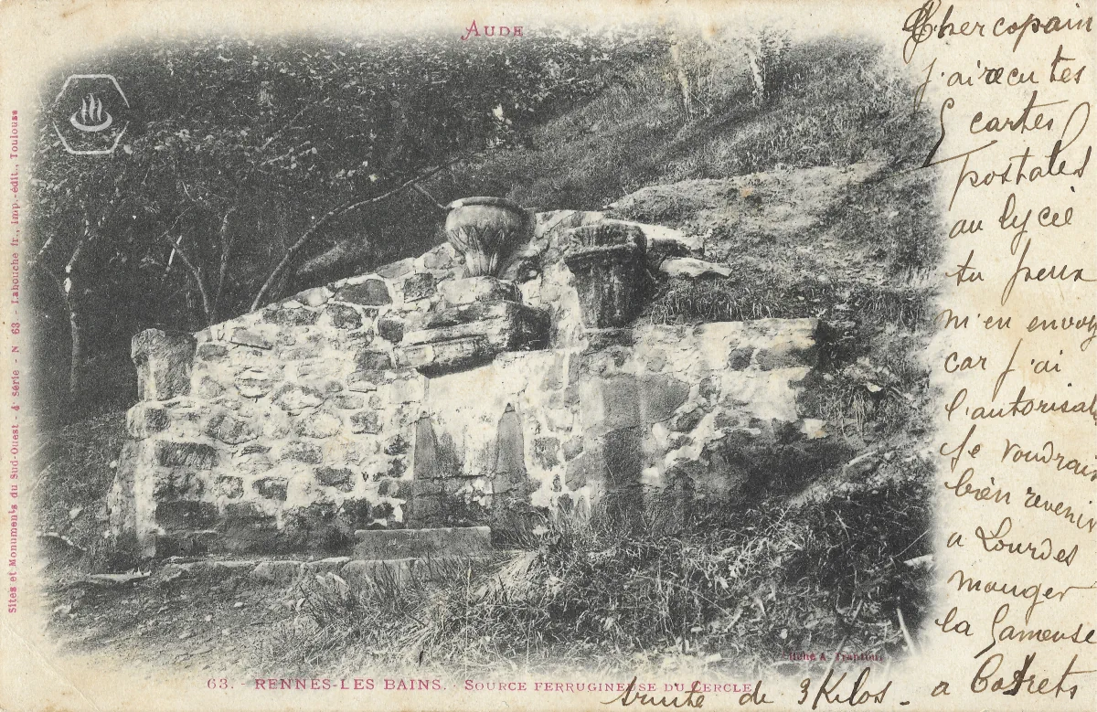 Source du cercle - carte postale