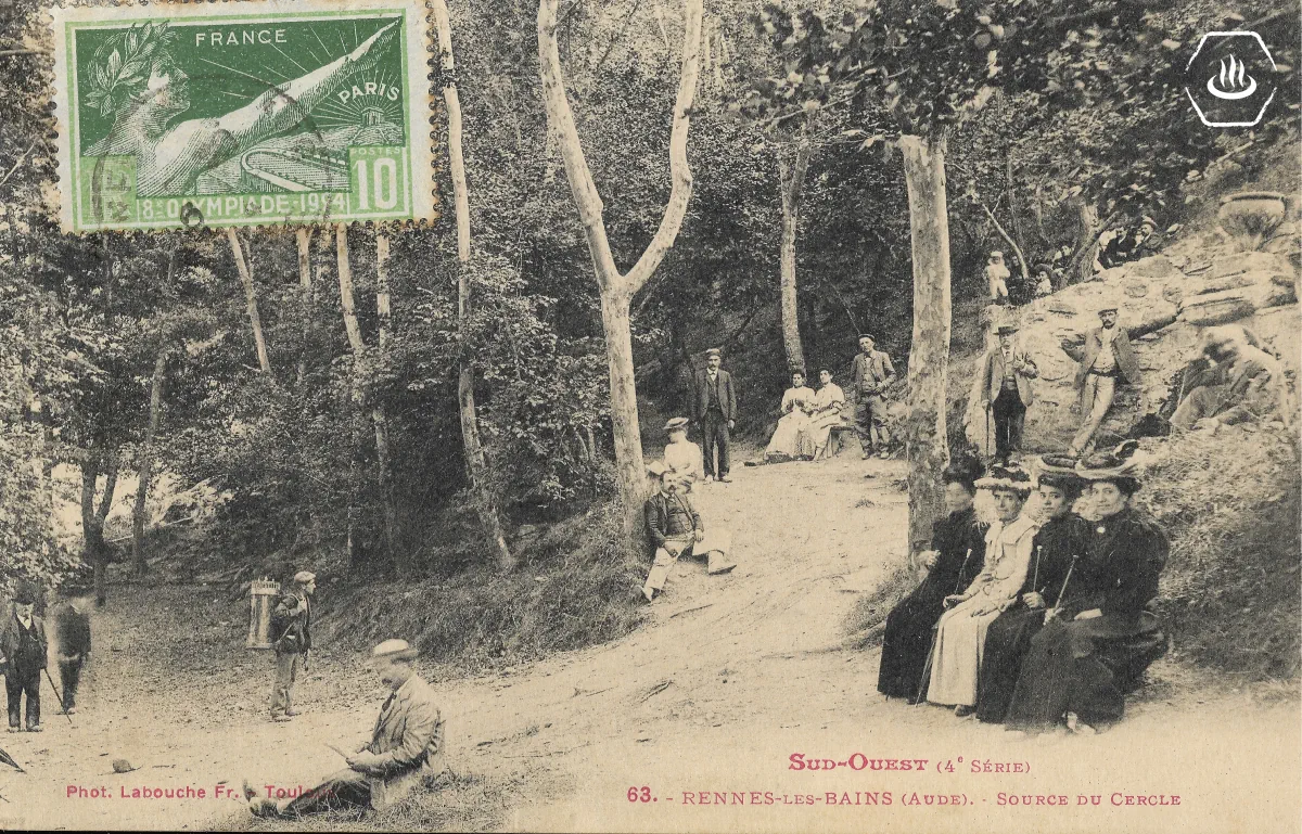 Source du cercle - carte postale